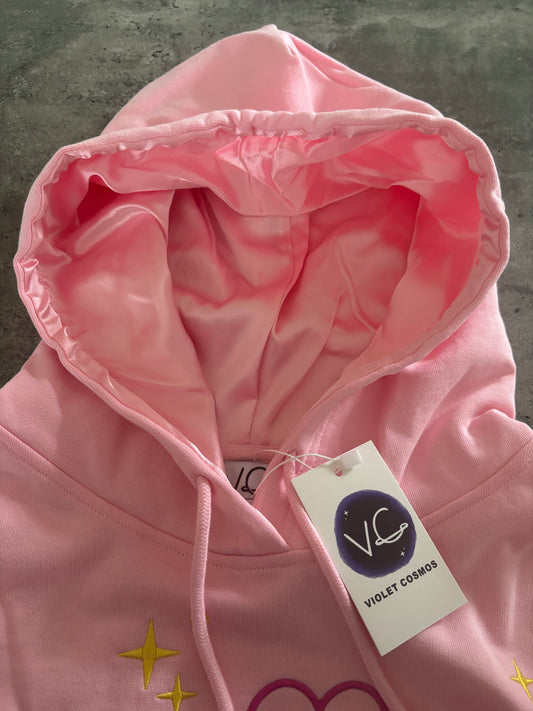 Pink 'Entering Orbit' hoodie