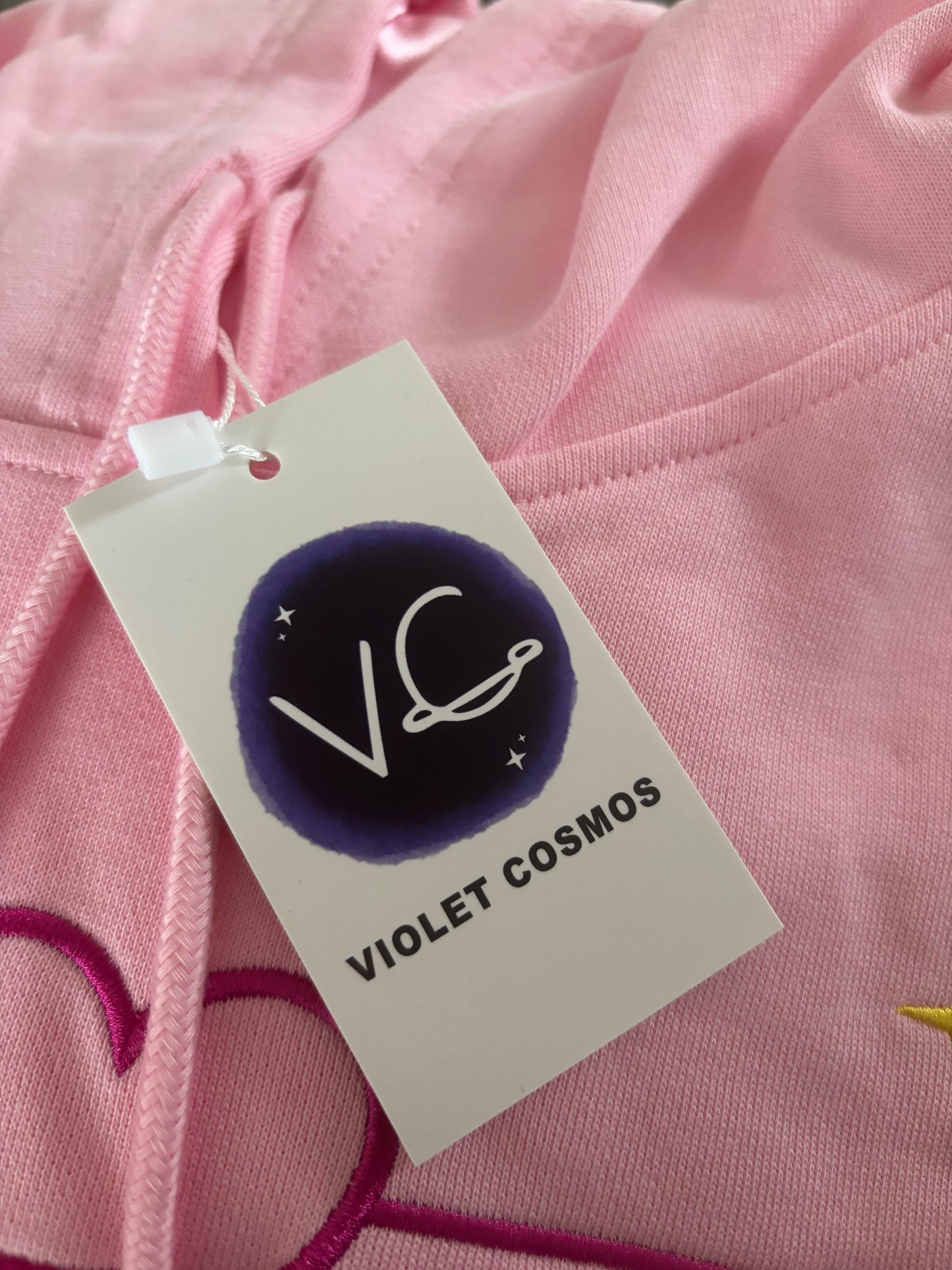 Pink 'Entering Orbit' hoodie